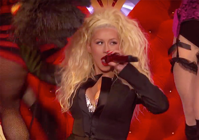 Christina Aguilera recrea 'Lady Marmalade' en Lip Sync Battle