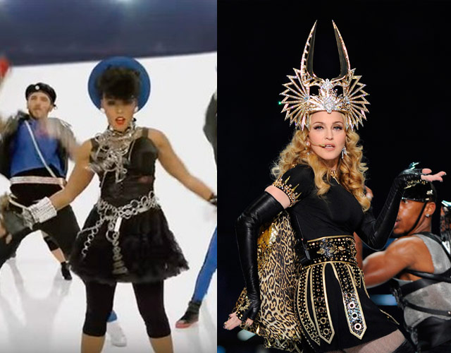 Madonna, en el anuncio de Pepsi de la Super Bowl 2016