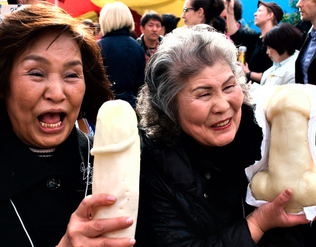Así es el festival del pene en Japón