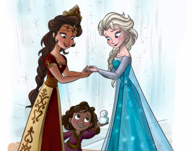 Elsa novia Frozen 2