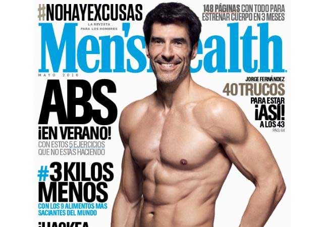 El cuerpazo de Jorge Fernández en 'Men's Health'