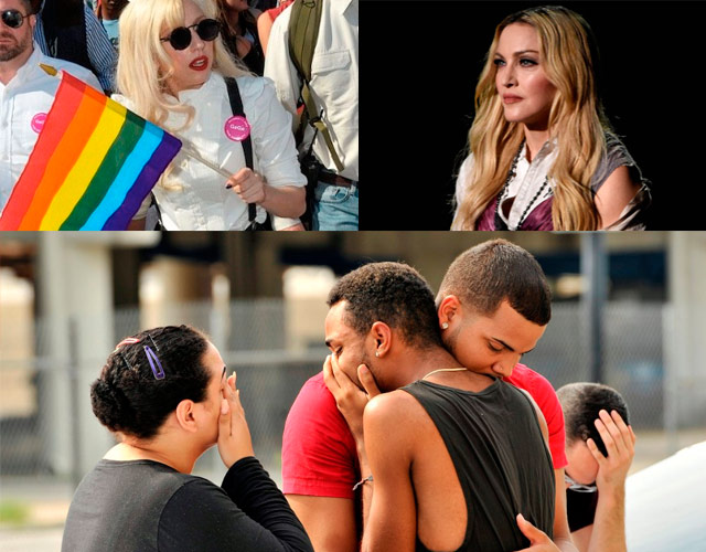 Lady Gaga, Madonna y más reaccionan ante el atentado homófobo de Orlando