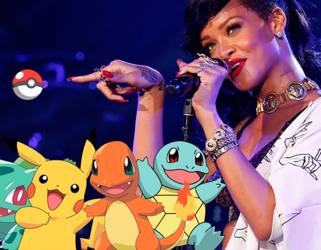 Rihanna, cabreada con los fans que juegan a Pokémon Go en sus conciertos
