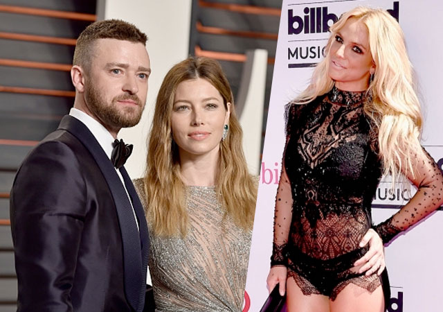 Jessica Biel está celosa de Britney Spears y Justin Timberlake