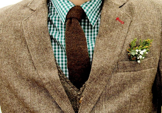 Llega la corbata de lana como elemento de moda y tendencia