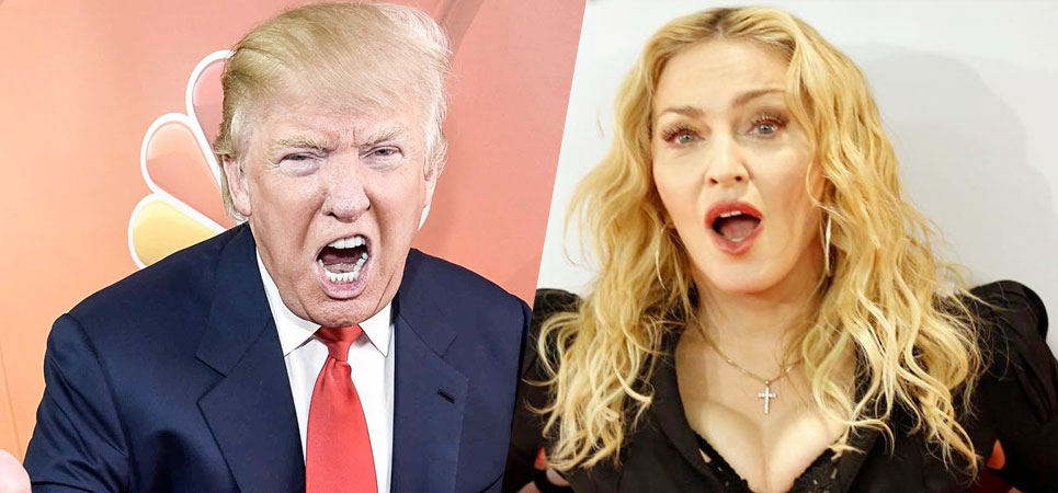 Madonna critica a todos los artistas que no están en contra de Donald Trump