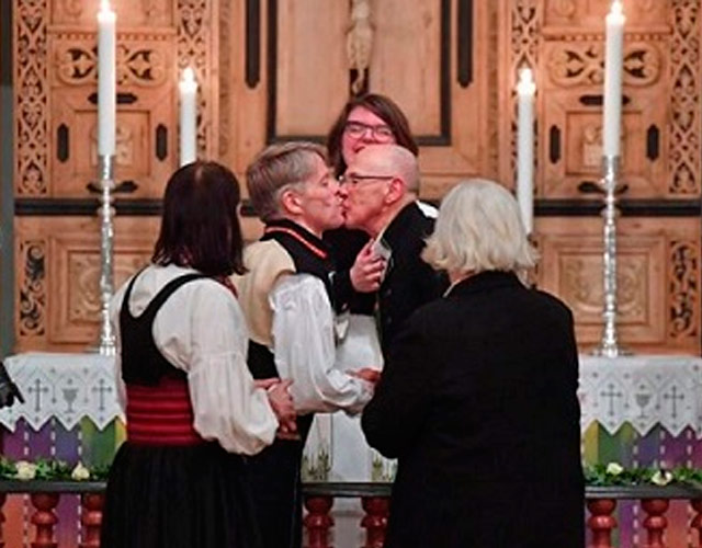 Primeras bodas gays religiosas en Noruega