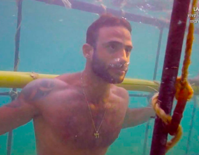 Eliad Cohen, a punto de morir ahogado en una prueba de 'Supervivientes'