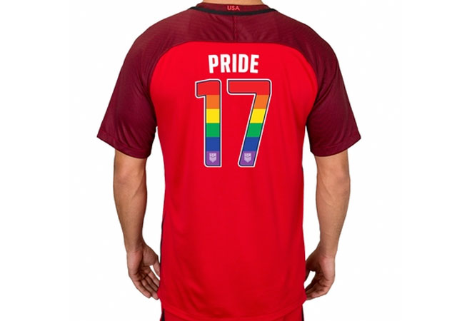 La liga norteamericana de fútbol lucirá camisetas LGBT por el Orgullo