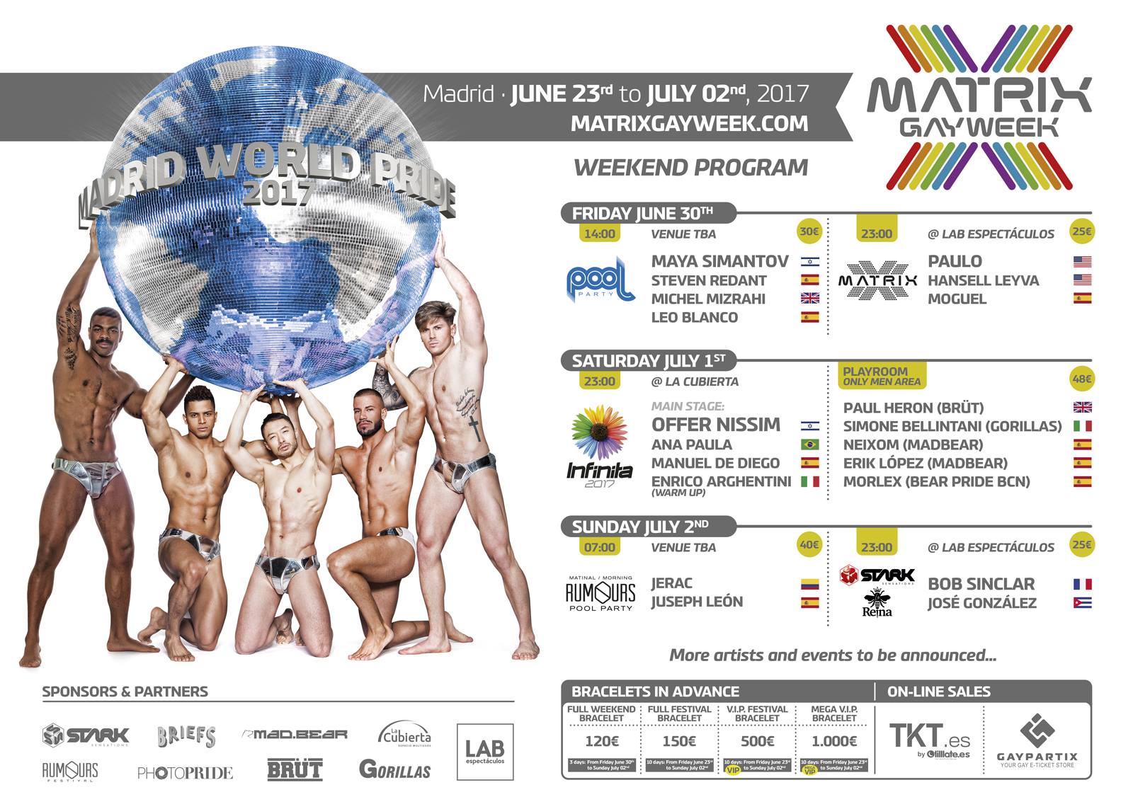 Matrix Gay Week: La madrid más gay estalla en colores en el World Pride