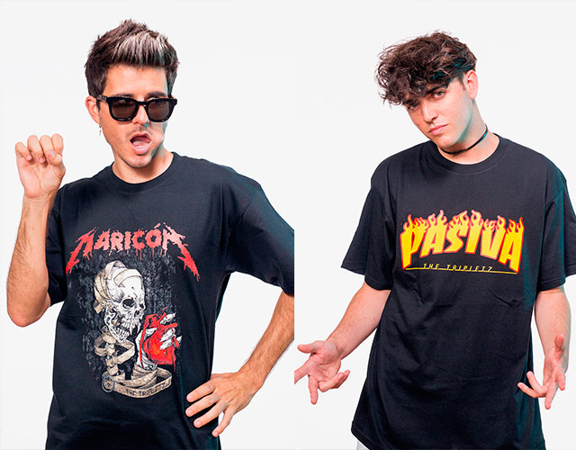 Las camisetas "Maricón", "Pasiva" o "Bollera" de The Tripletz