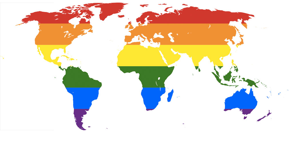 La lista de todos los países en los que el matrimonio gay es legal