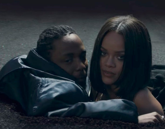 Rihanna, en el vídeo de 'Loyalty' con Kendrick Lamar
