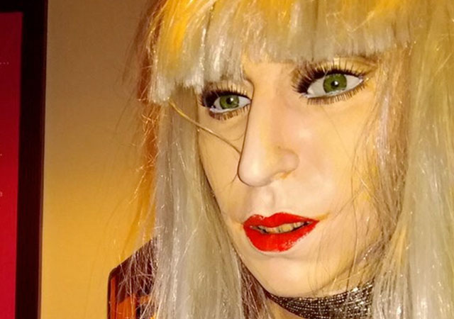 ¿Es esta la figura de cera más fea de Lady Gaga?