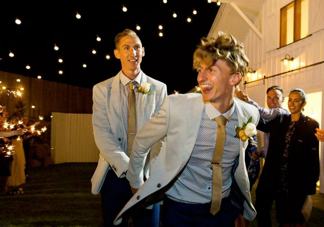 Las fotos de las primeras bodas gays en Australia