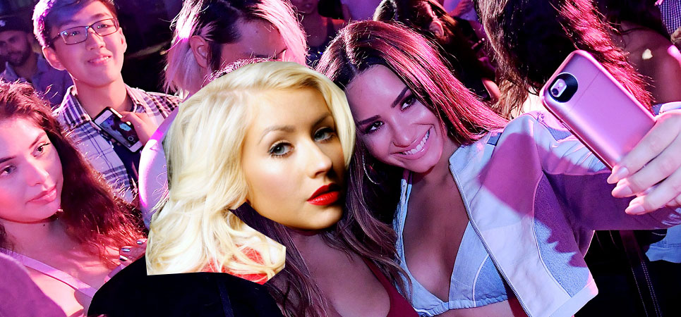 Christina Aguilera y Demi Lovato preparan dueto juntas