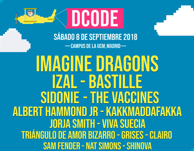 Imagine Dragons, plato fuerte del DCODE 2018