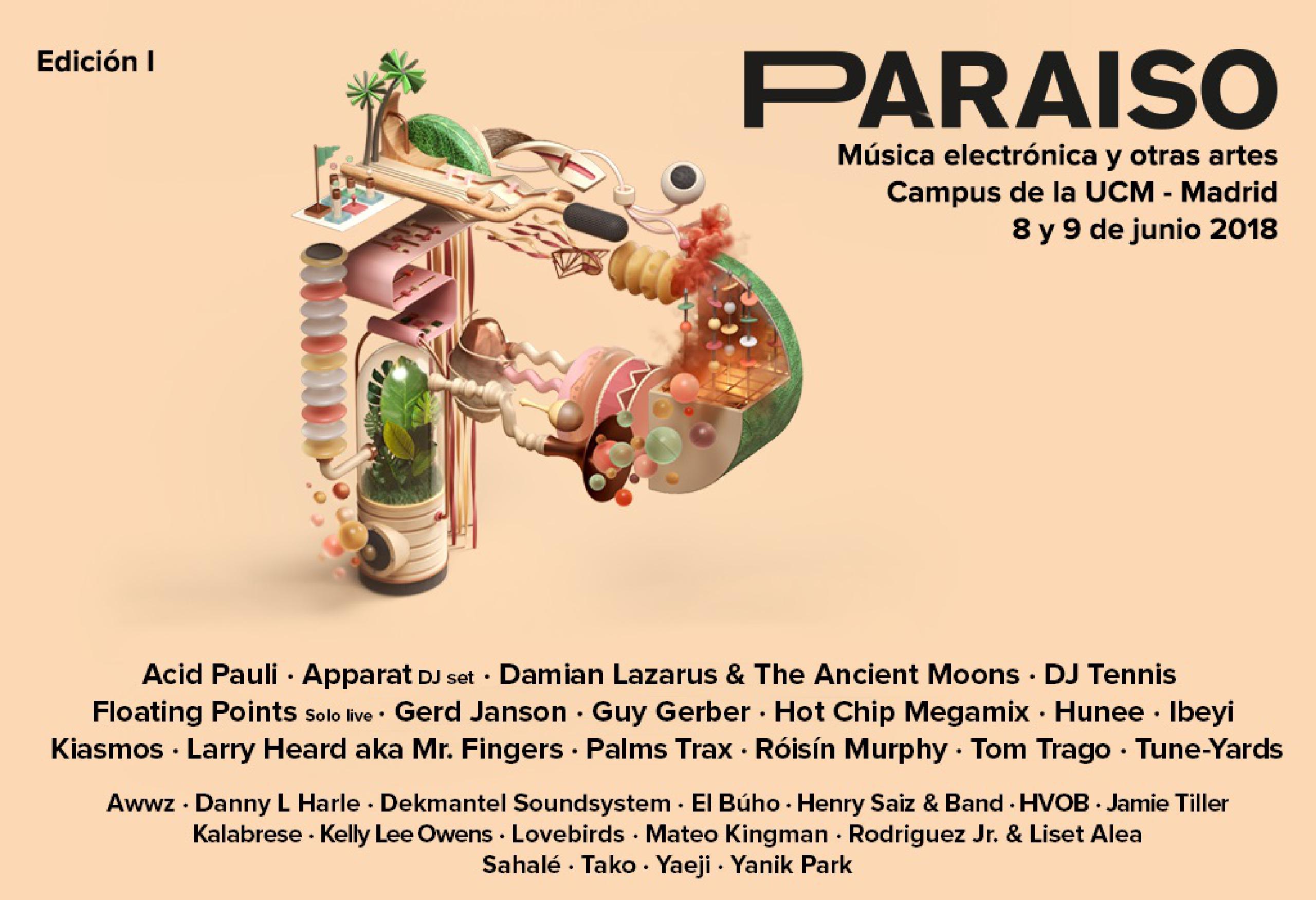 Festival Paraíso: la electrónica toma madrid con Roisin Murphy o Apparat