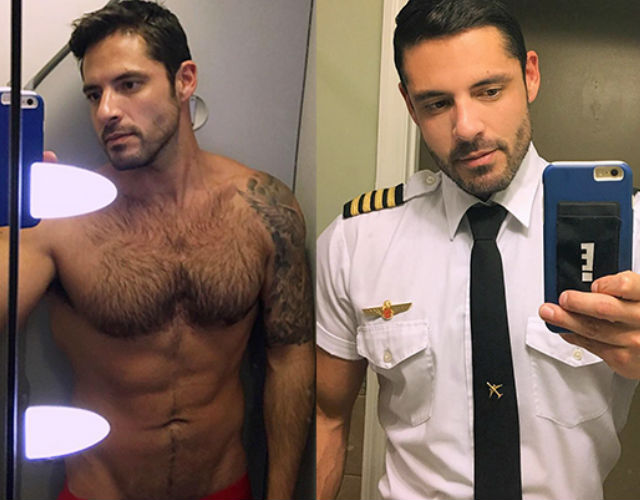 Un piloto gay usa Grindr para ligar con un pasajero en pleno vuelo