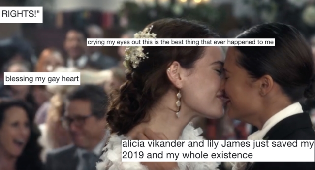 Boda gay entre Lily James y Alicia Vikander en la secuela de 'Cuatro Bodas Y Un Funeral' 1