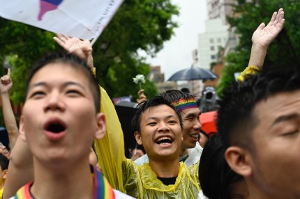 10 fotos de Taiwán celebrando la legalización del matrimonio igualitario 2