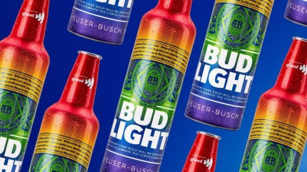Nueva botella de Bud Light Pride para recaudar fondos para el Orgullo 2
