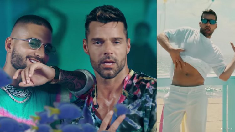 Vea a Ricky Martin y Maluma en un video musical inspirado en Baywatch