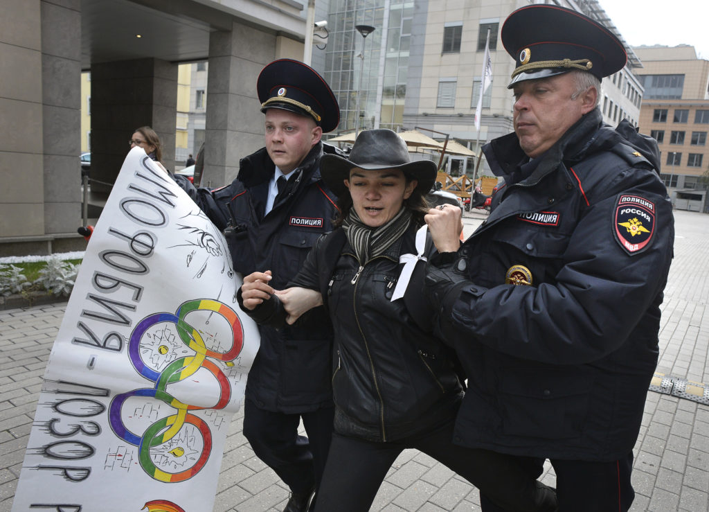 Rusia deberá indemnizar a los activistas LGTB+ detenidos