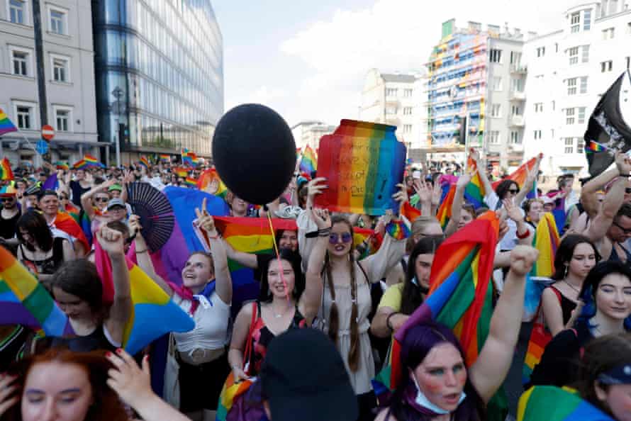 Varsovia acogió la Marcha del Orgullo de Polonia