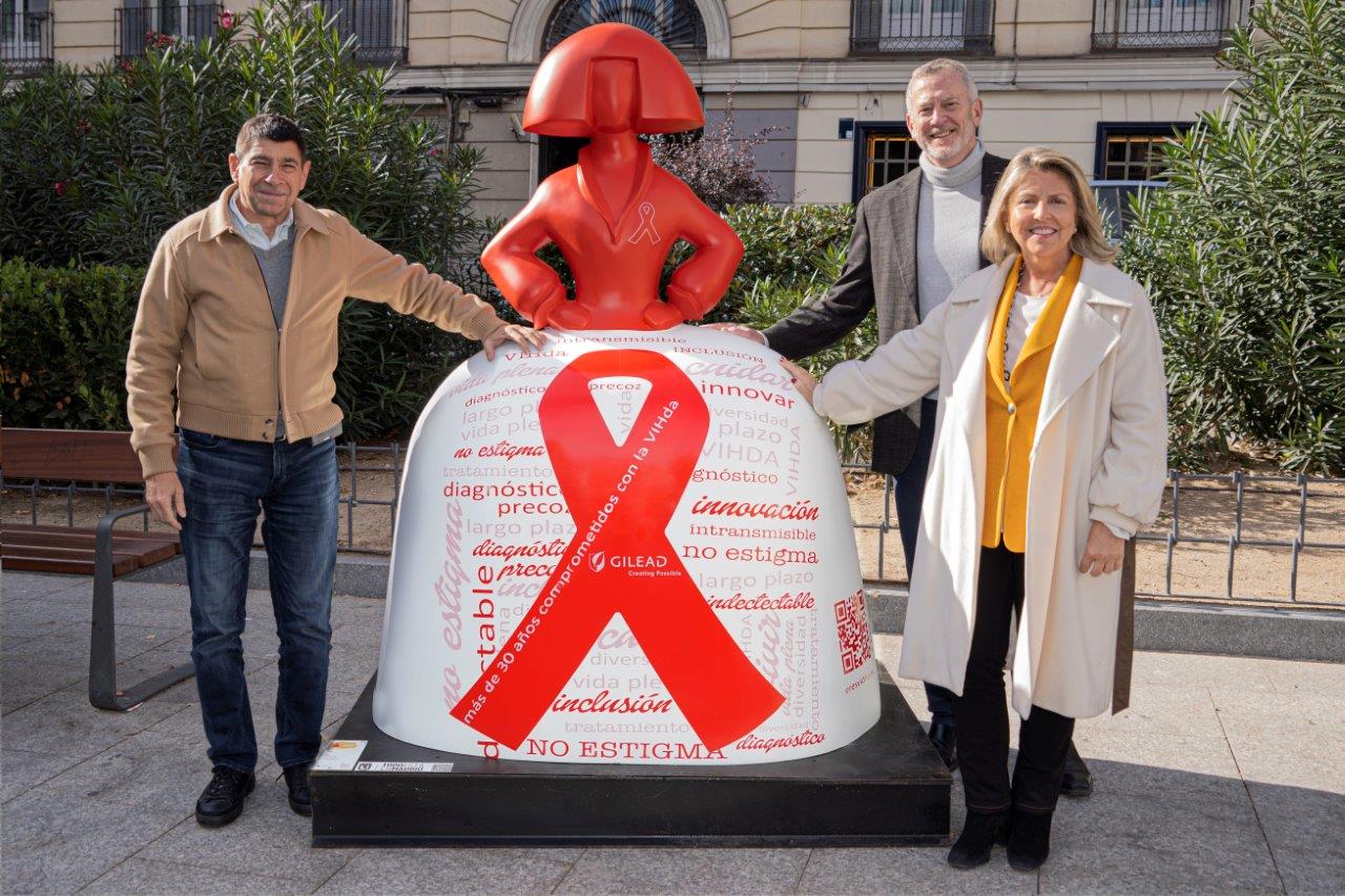 Gilead presenta una menina solidaria en la lucha frente al sida