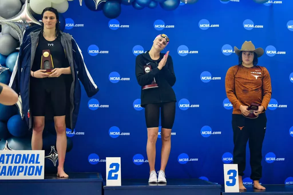 Lia Thomas hace historia al ser la primera mujer trans que gana el campeonato de natación de la NCAA