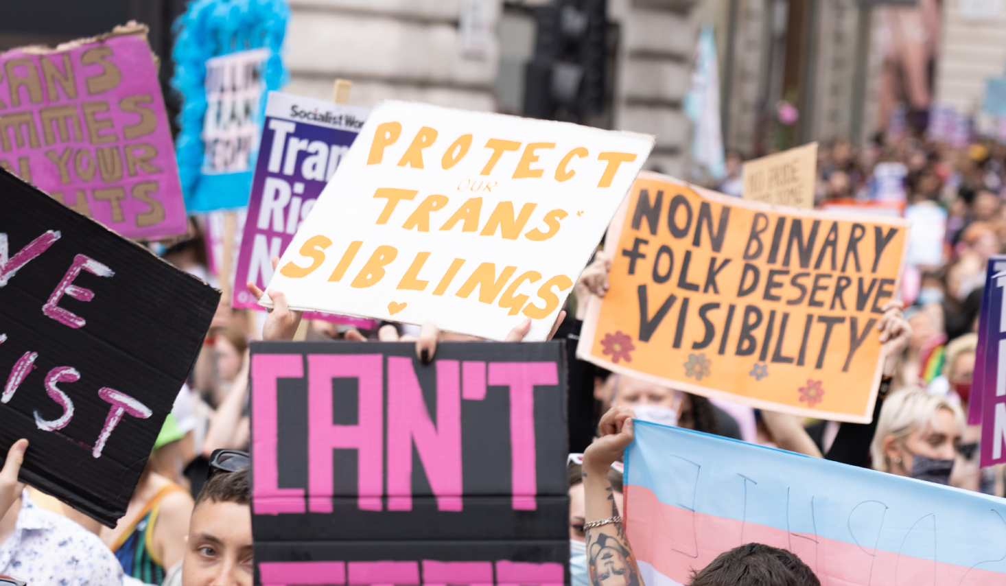 El Orgullo Trans+ de Londres regresa con una marcha de protesta