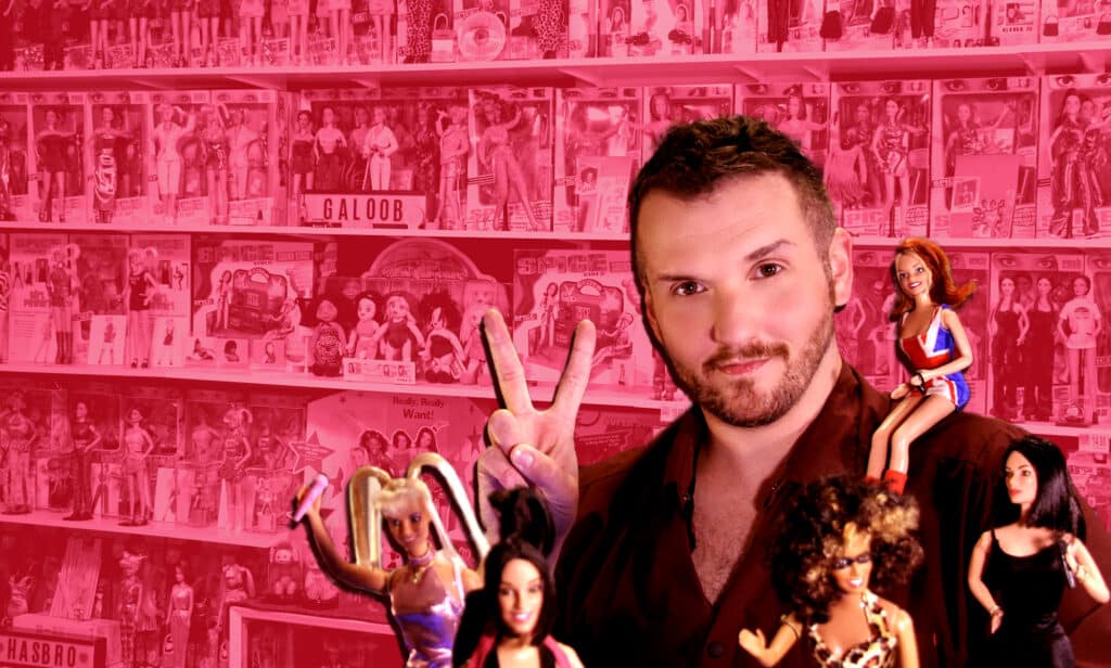 Conoce al hombre con la mayor colección de muñecas de las Spice Girls del mundo