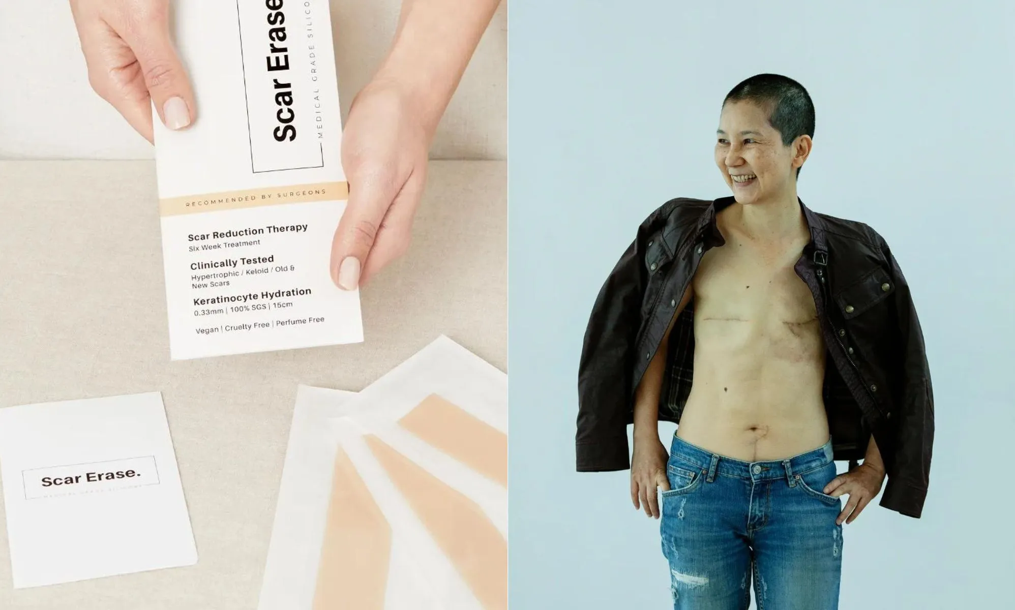El "innovador" producto de esta marca de cuidado de la piel ayuda a las personas LGBTQ+ con sus cicatrices