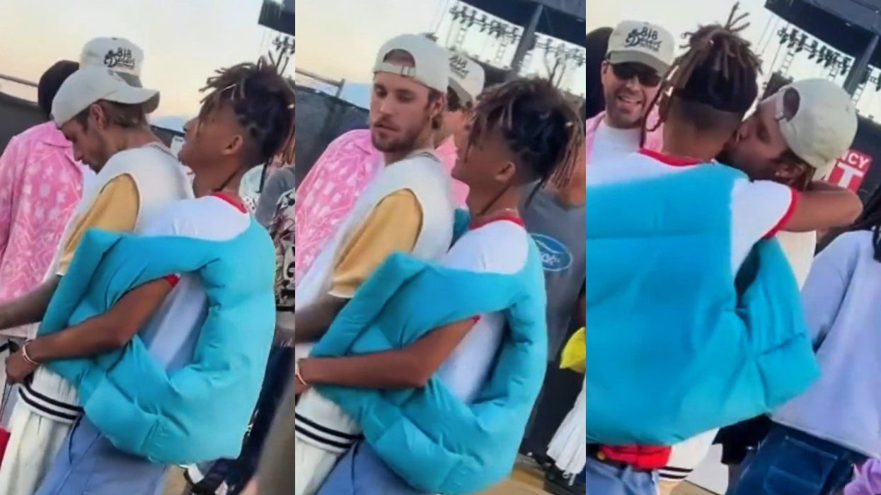 Los homófobos se enfadan porque Justin Bieber y Jaden Smith se mostraron cariñosos en Coachella