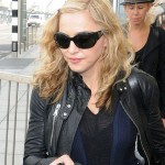 Madonna llega a Londres con Rocco y David