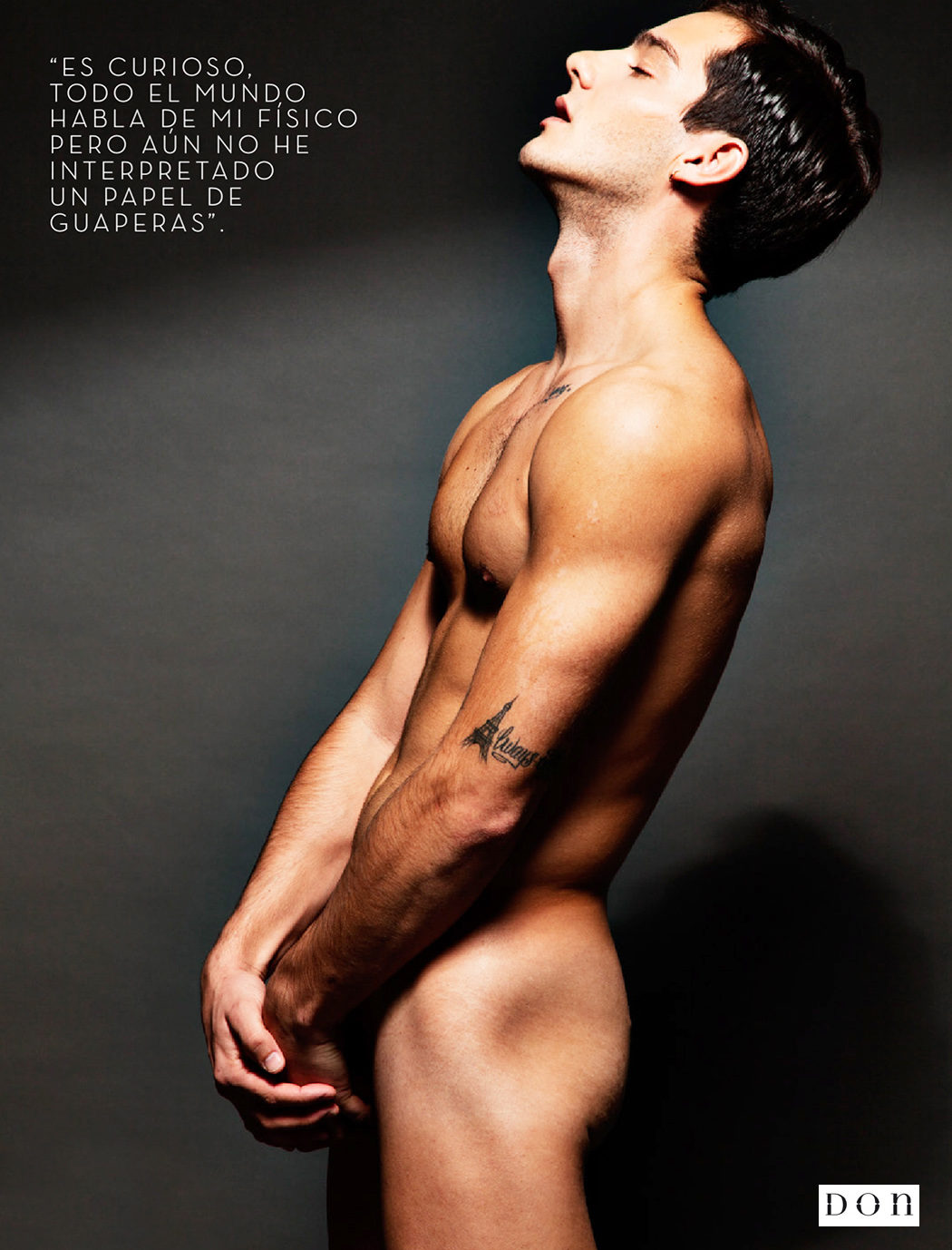 Todas las fotos de Joel Bosqued desnudo en la revista Don.