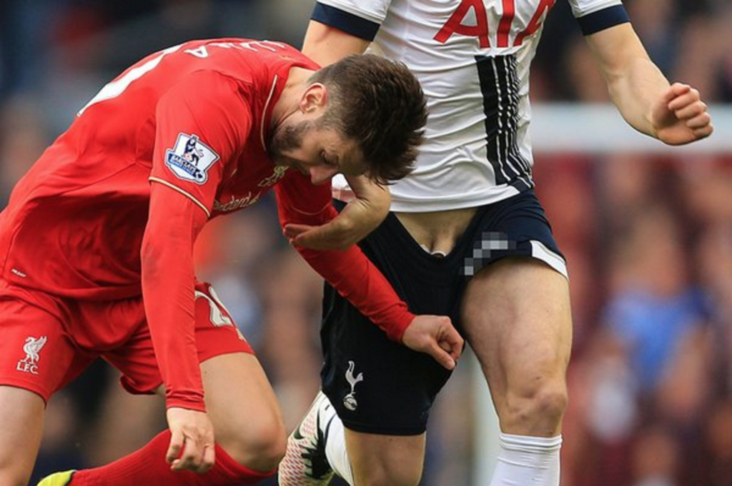 El futbolista Eric Dier desnudo