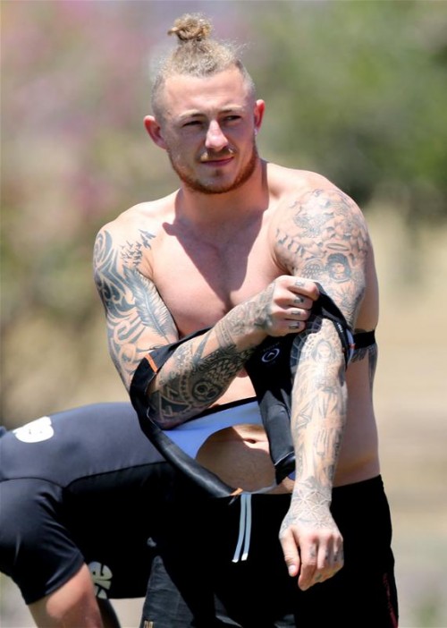 Josh Charnley, futbolista desnudo