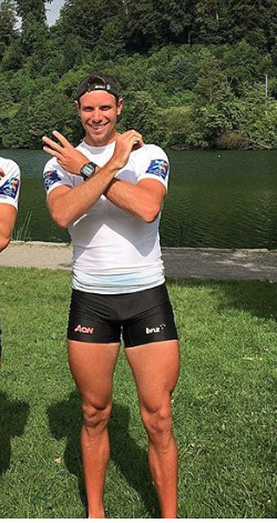 Robbie Manson desnudo