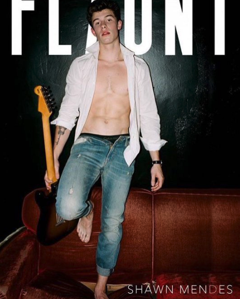 Shawn Mendes desnudo 'Flaunt Magazine'