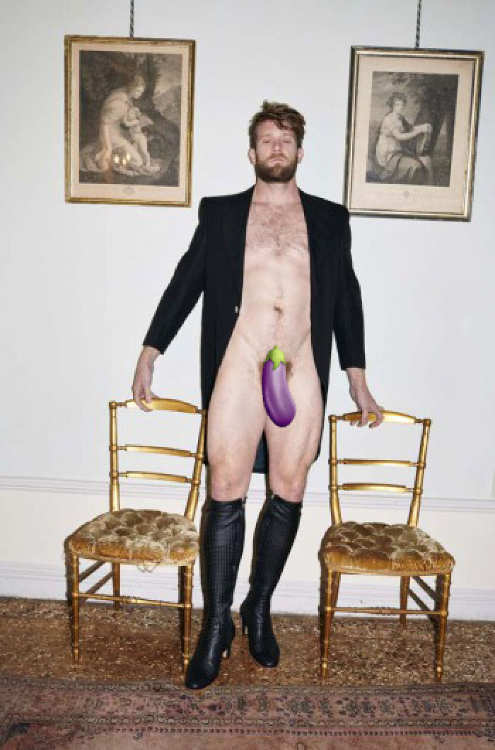 Colby Keller desnudo para Vivienne Westwood