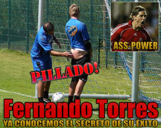 Fernando Torres desnudo