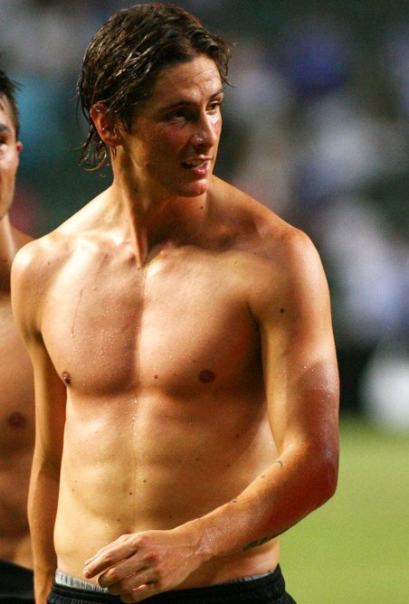 Fernando Torres desnudo