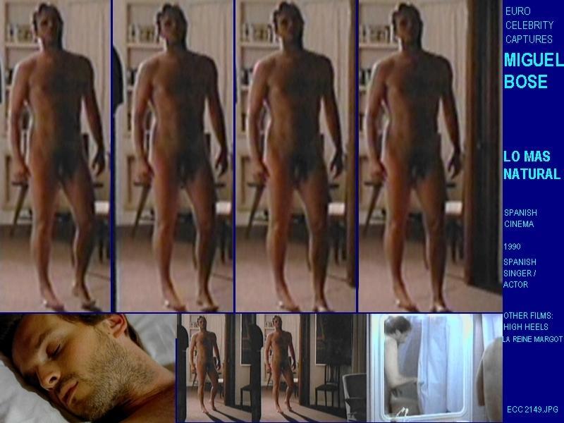 Miguel Bosé desnudo 