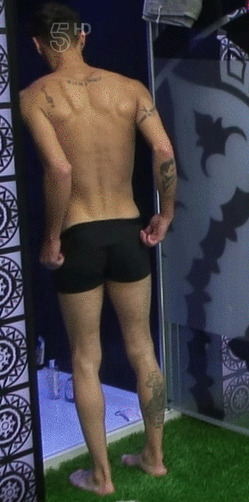 Jackson Blyton desnudo en Gran Hermano