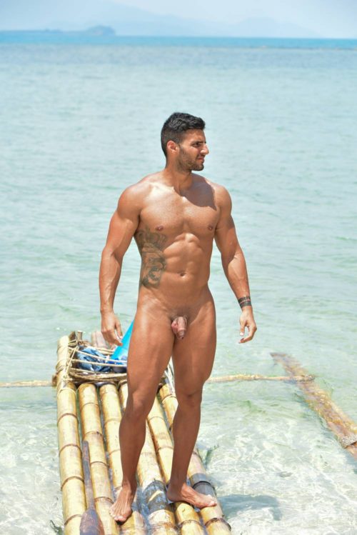 Krisztian, concursante desnudo de 'Adán y Eva'