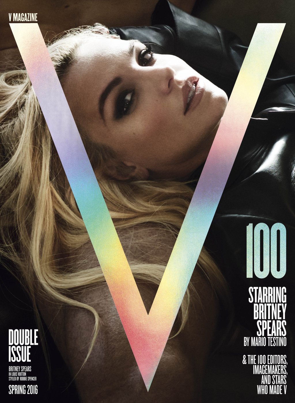 Britney Spears y las portadas de V100