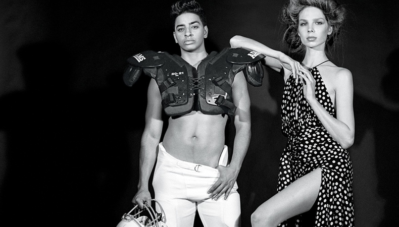 Modelo transexual Laith Ashley