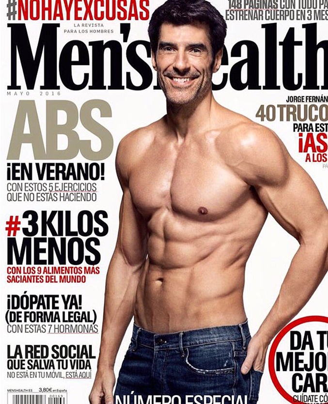 Jorge Fernández Men's Health 2016
